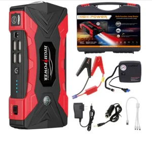JumpStarPump – 12V Jump Starter with Built-In Air Pump