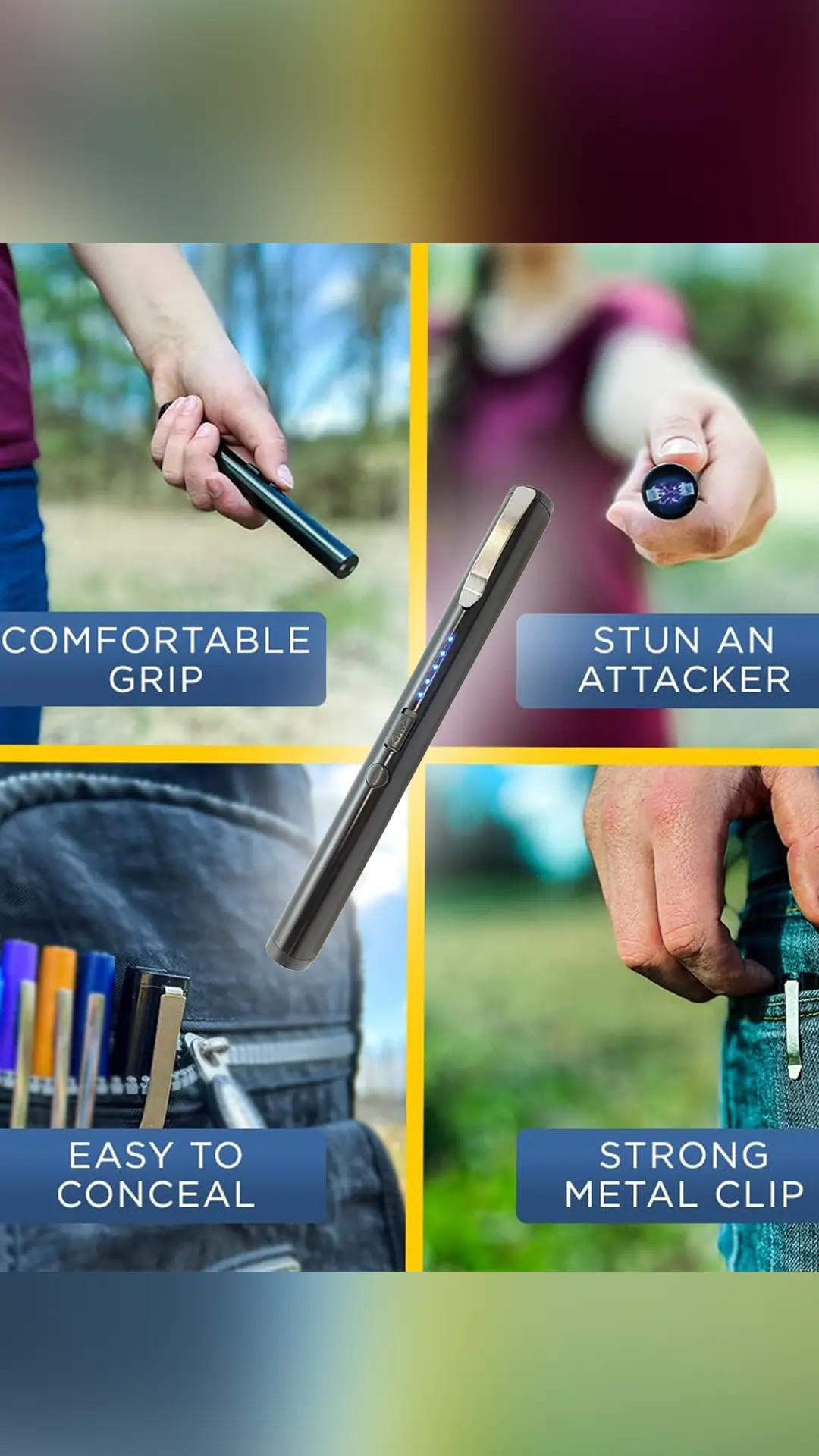 Odogwu Pen – Rechargeable Self-Defence Safety Pen for Personal Protection